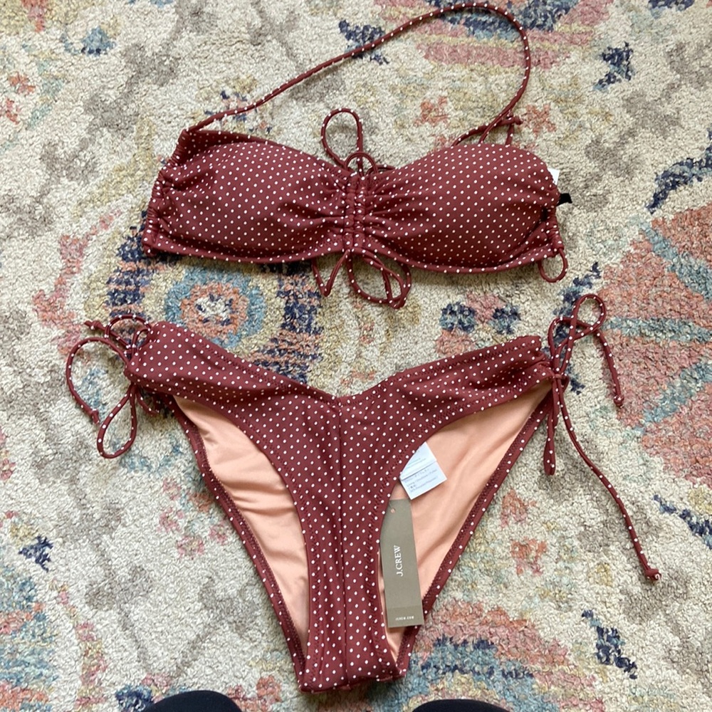 JCrew Polka Dot Bikini